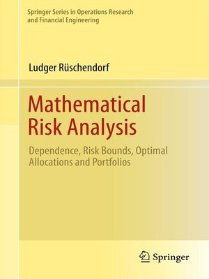 cover image of Mathematical Risk Analysis